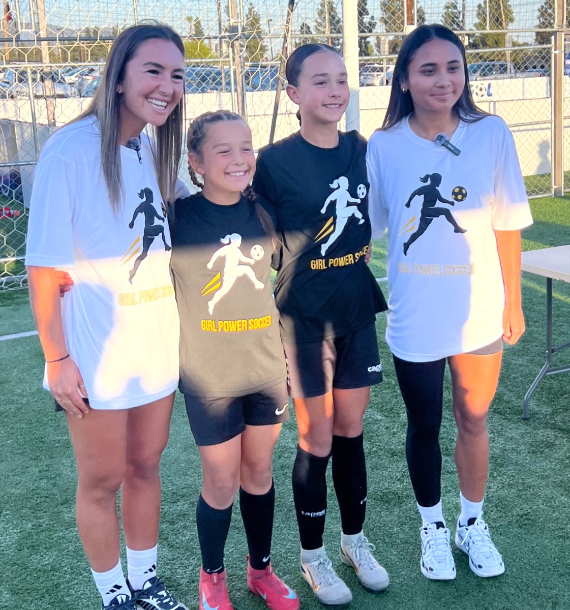 Campers at a Girl Power camp
